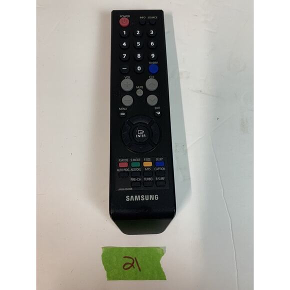 Original Samsung AA59-00405B TV Remote Control (Used) - Picture 1 of 2